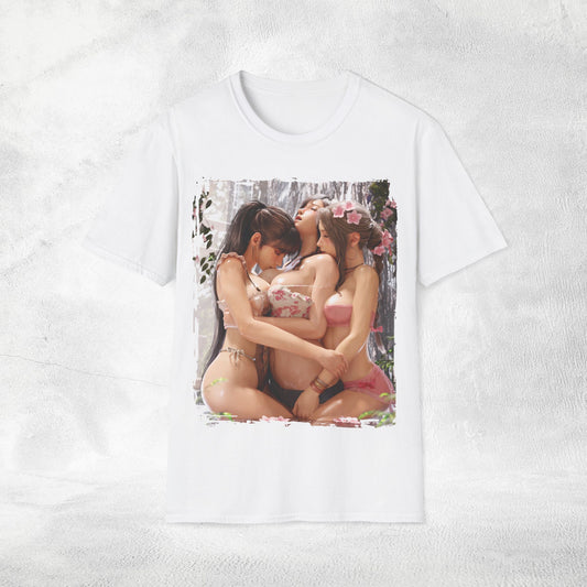 Unisex Gaming shirt Final Fantasy / Stellar Blade Aerith Gainsborough Tifa Lockhart and Eve