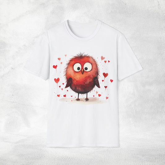 Unisex couples T-Shirt lovebird