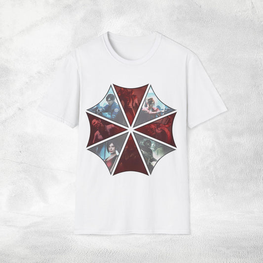 Unisex gaming shirt Resident Evil Umbrella Corporation