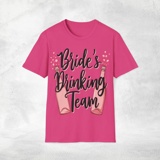 Women's T-Shirt Bride's Drinking Team bachelorette party