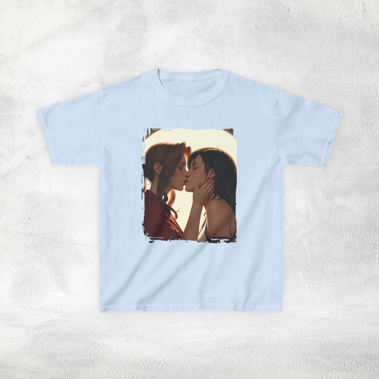 Kids gaming shirt Final Fantasy Tifa Lockhart and Aerith Gainsborough