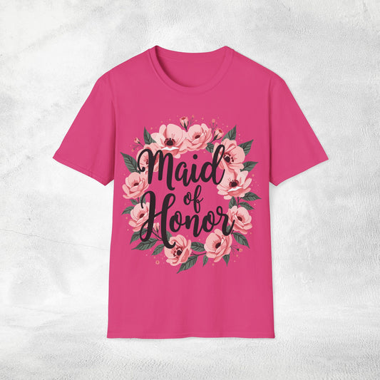 Women's T-Shirt Maid of Honor bachelorette party