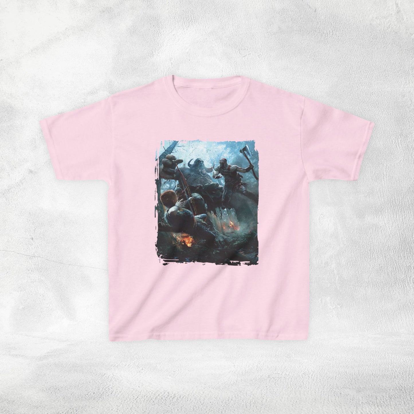 Kids gaming shirt Kratos