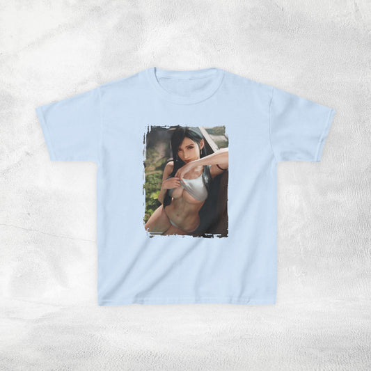 Kids gaming shirt Final Fantasy Tifa Lockhart