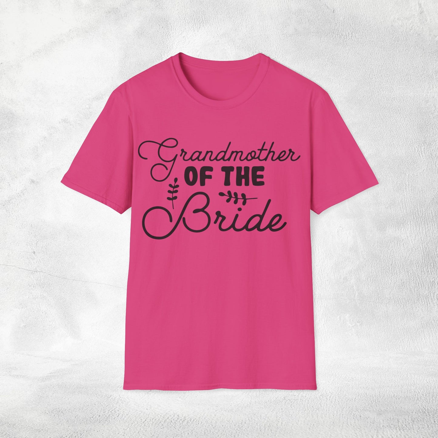Women's T-Shirt grandmother of the bride bachelorette party