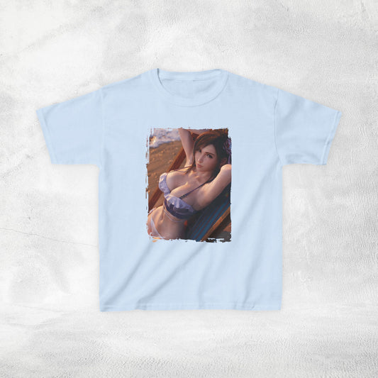 Kids gaming shirt Final Fantasy Tifa Lockhart