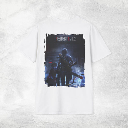 Unisex gaming shirt Resident Evil 2 BACKPRINT