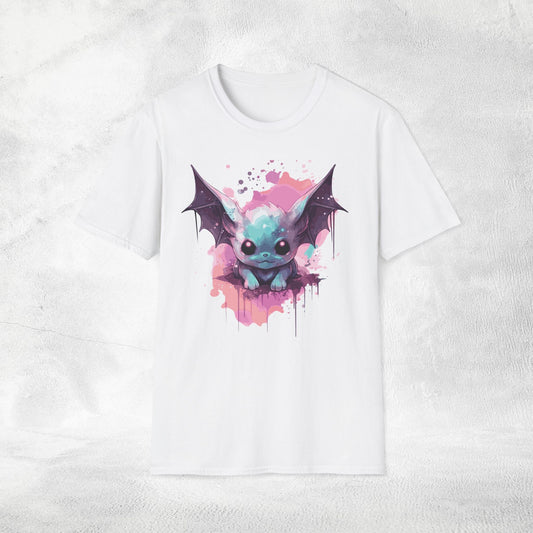 Unisex Gothic Shirt Pastel Bat