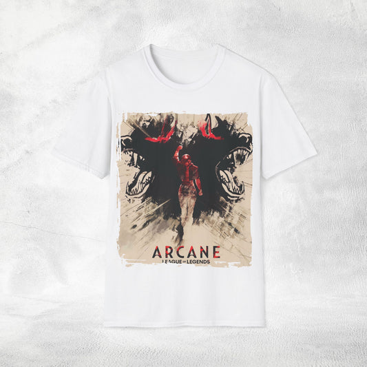 Unisex Gaming shirt Arcane Series LOL Vi