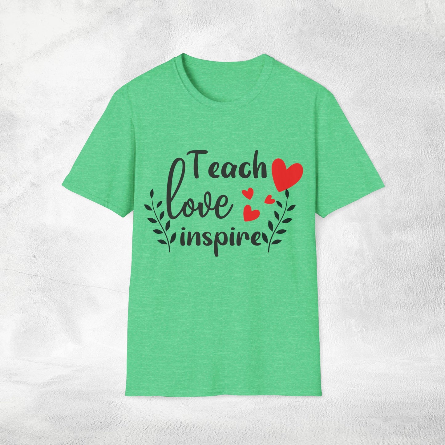 teacher shirt teach love inspire