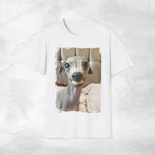 Unisex funny shirt just smile