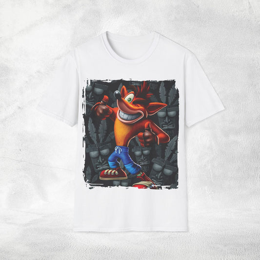 Unisex Gaming shirt Crash Bandicoot