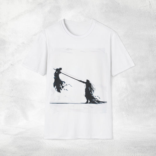 Unisex gaming shirt FF7 Cloud and Sephiroth
