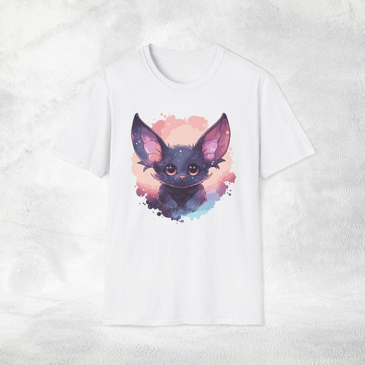 Unisex Gothic Shirt Pastel Bat