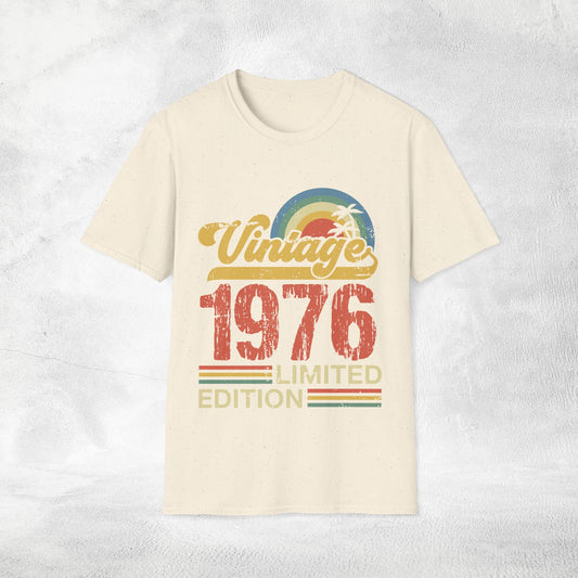 Unisex year of birth shirt 1976