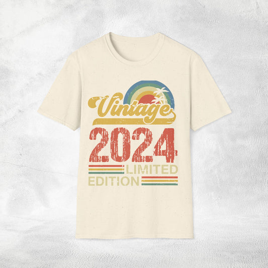 Unisex year of birth shirt 2024