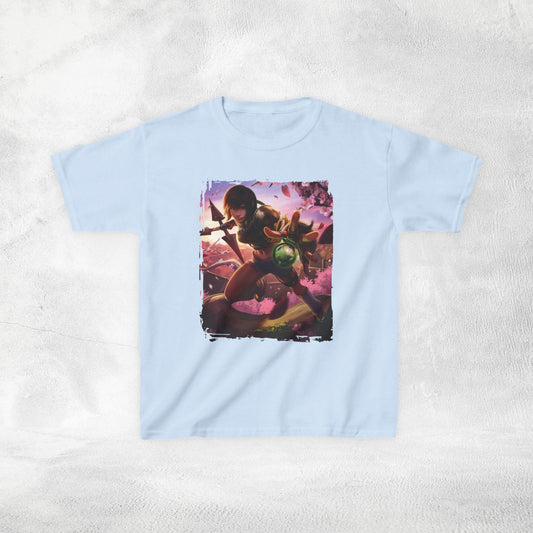 Kids gaming shirt Final Fantasy Yuffie Kisaragi