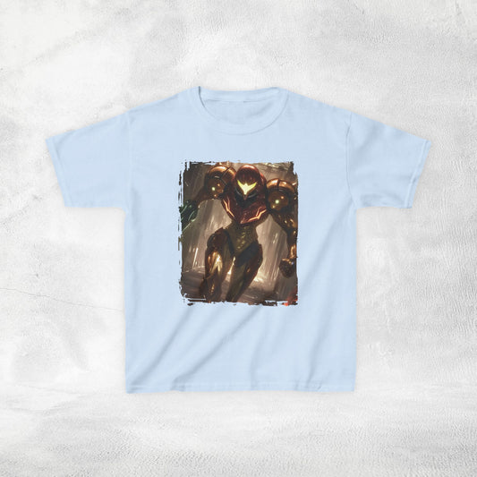 Kids gaming shirt Samus Aran