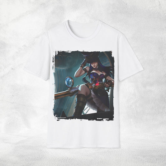 Unisex gaming shirt Caitlyn Arcane League of Legends