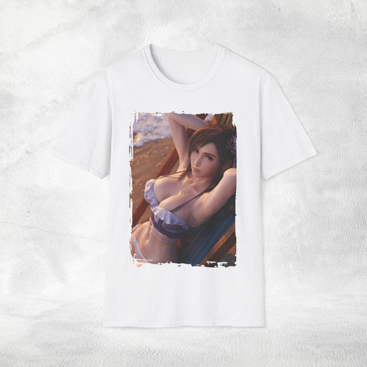 Unisex gaming shirt Final Fantasy Tifa Lockhart