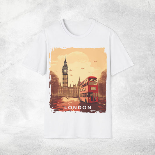 Women T-shirt London vacation tee