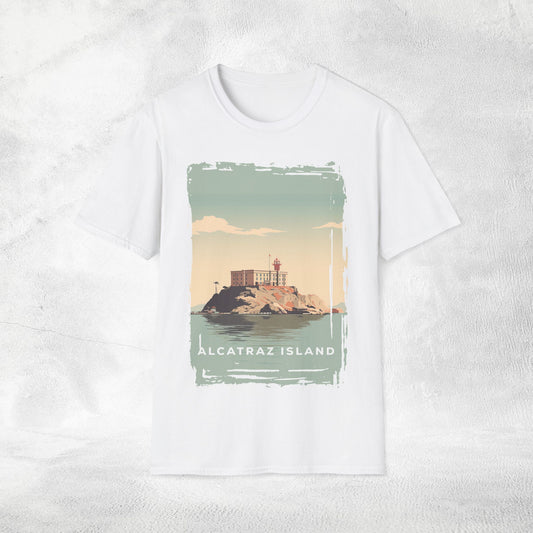 Women T-shirt Alcatraz Island vacation tee