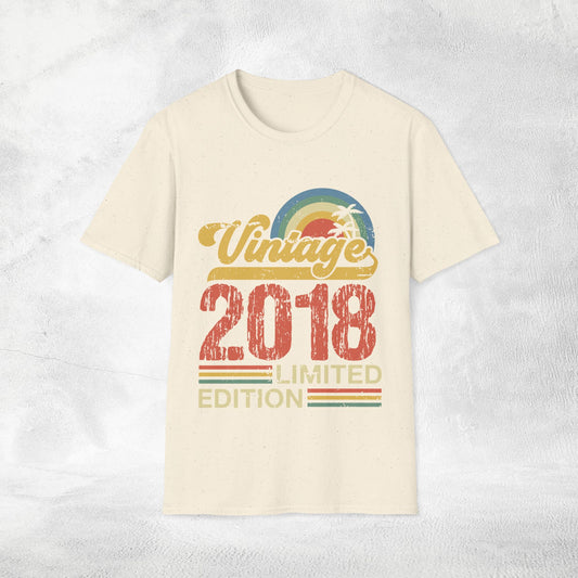 Unisex year of birth shirt 2018