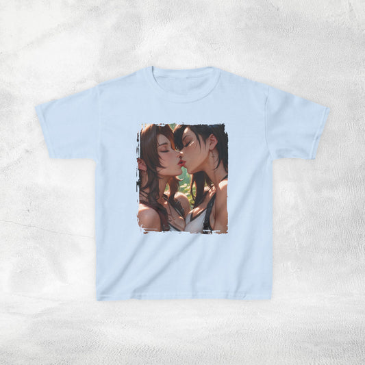 Kids gaming shirt Final Fantasy Tifa Lockhart and Aerith Gainsborough