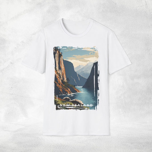 Women T-shirt New Zealand vacation tee