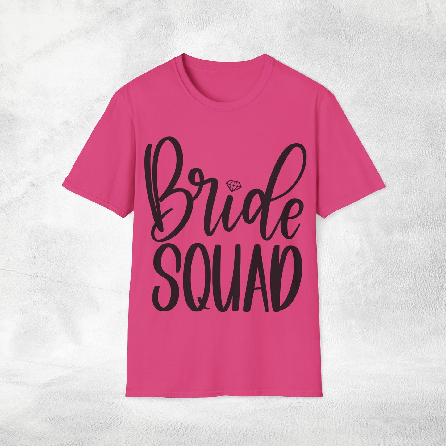 Women's T-Shirt bride squad bachelorette party