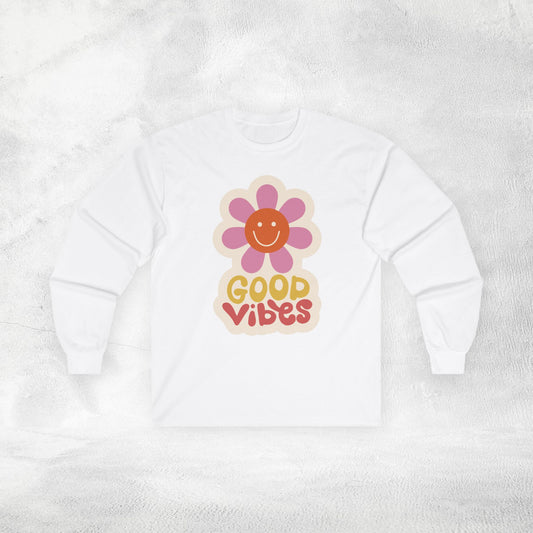 Women's Long Sleeve Good Vibes