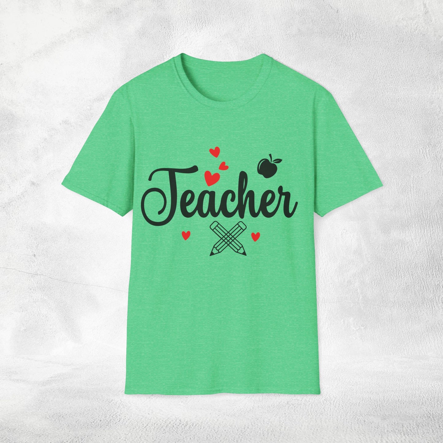 teacher shirt hearts