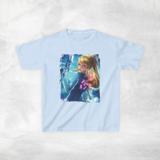 Kids gaming shirt Samus Aran