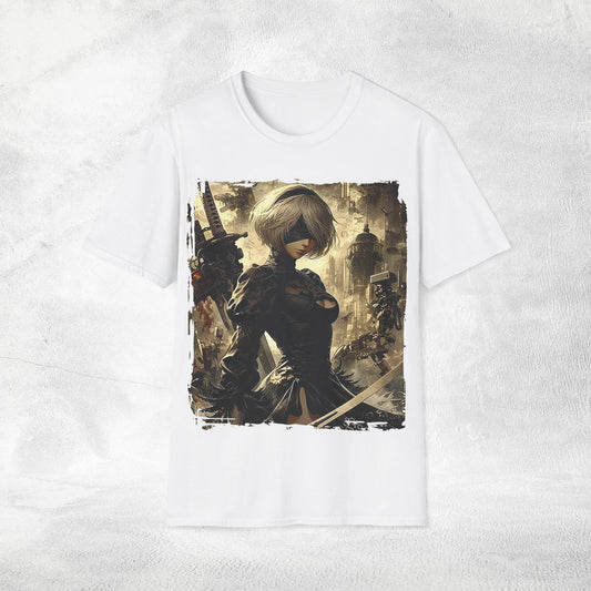 Unisex gaming shirt 2B / Nier Automata / Nier Replica