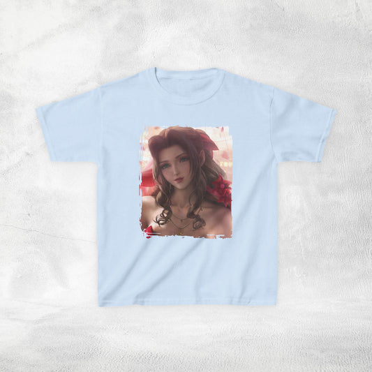 Kids gaming shirt Final Fantasy Aerith Gainsborough