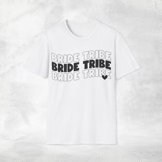 Women's T-Shirt Bride Tribe bachelorette party