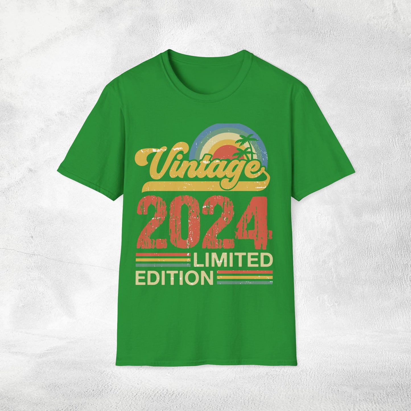 Unisex year of birth shirt 2024