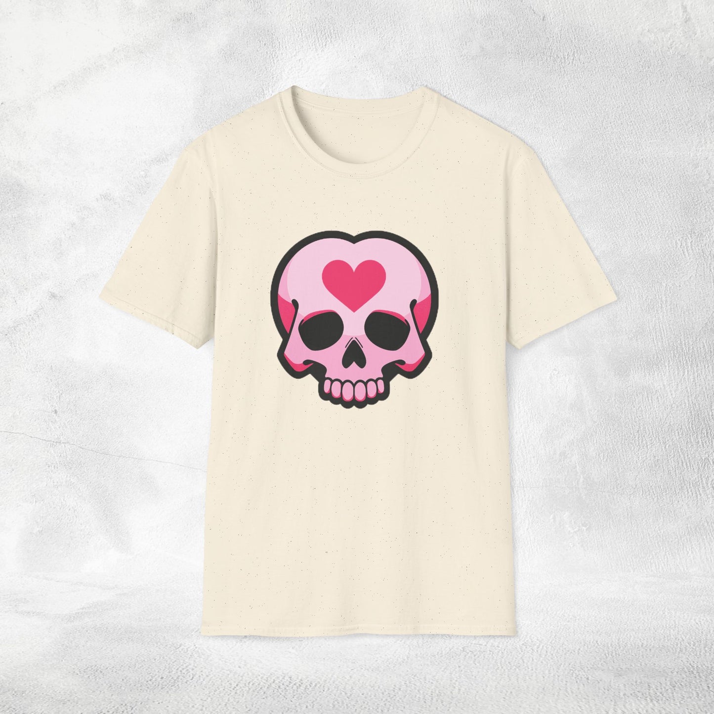Unisex Gothic Shirt Pastel Skull