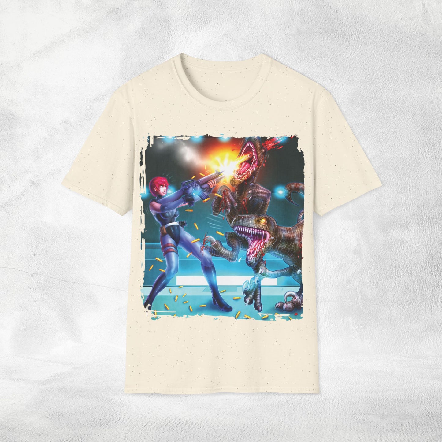 Unisex gaming shirt Dino Crisis