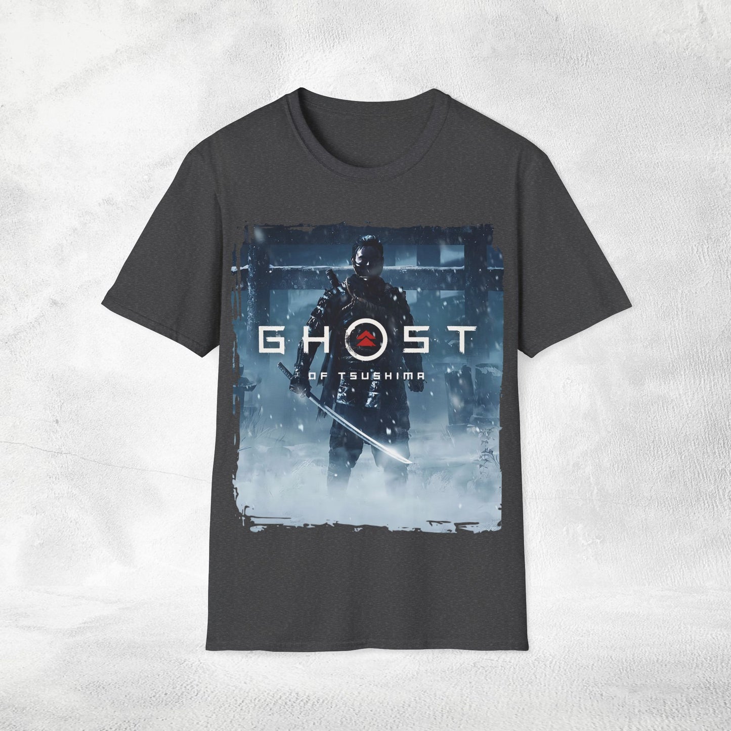 Unisex gaming shirt Ghost of Tsushima