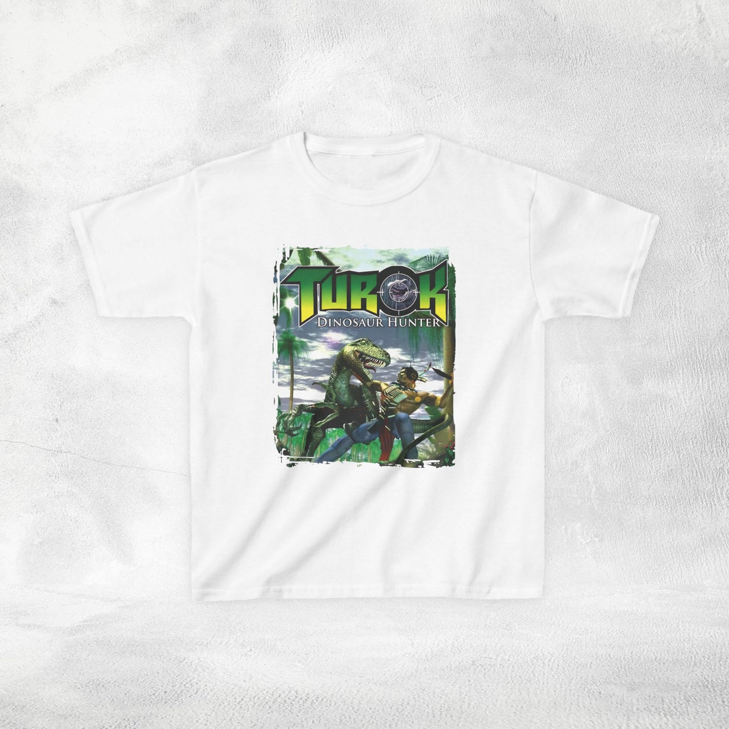 Kids gaming shirt Turok - Dinosaur Hunter