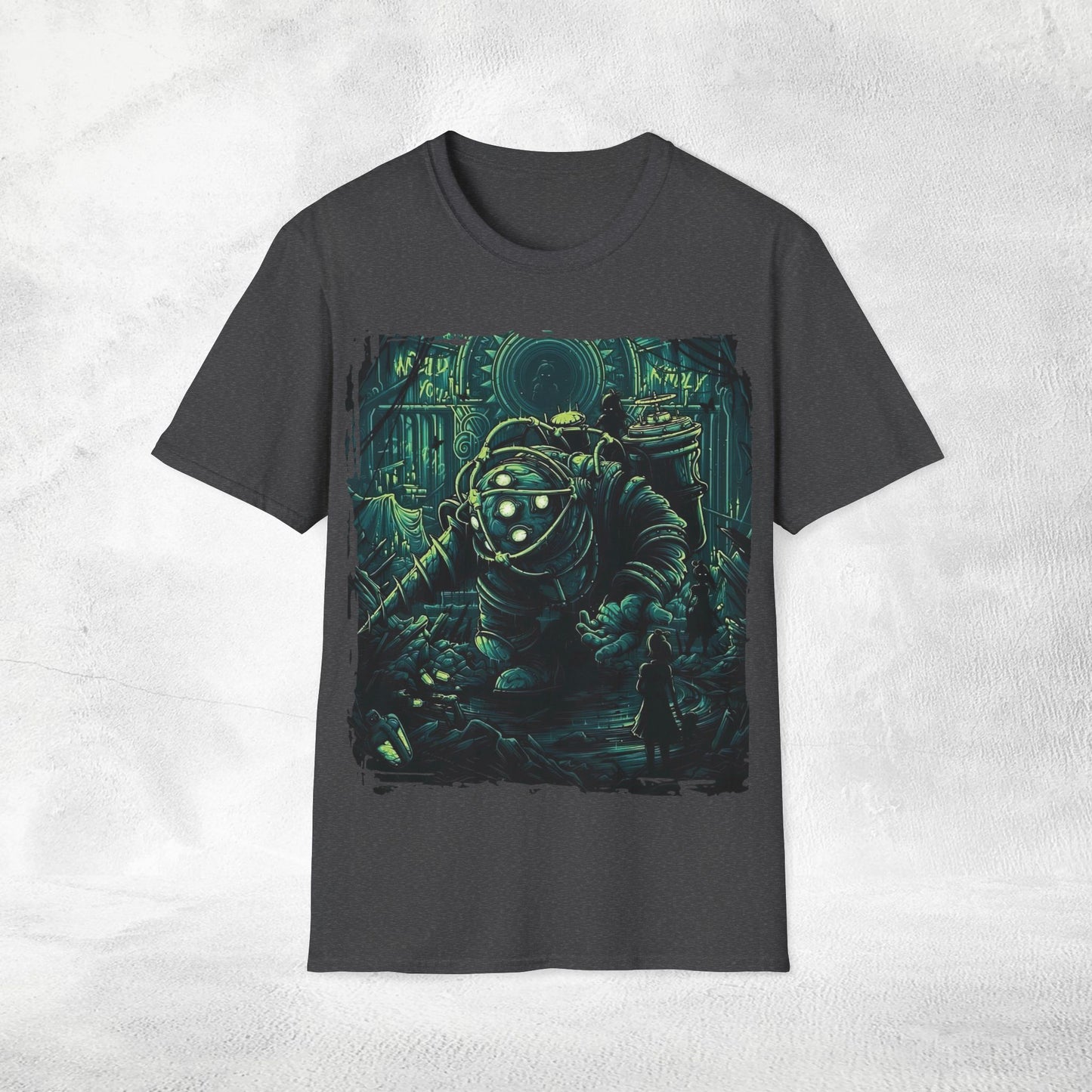 Unisex gaming shirt Bioshock Big Daddy