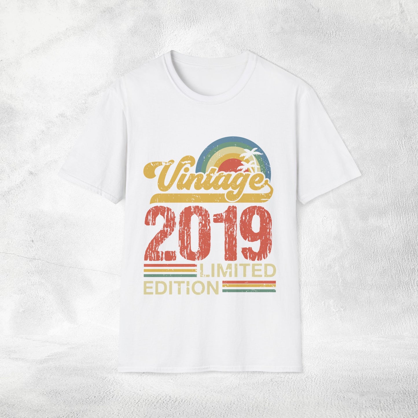 Unisex year of birth shirt 2019