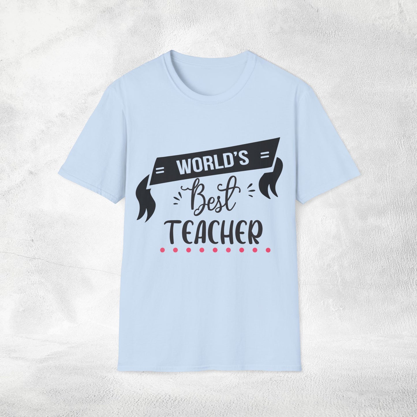 teacher shirt world's best teacher