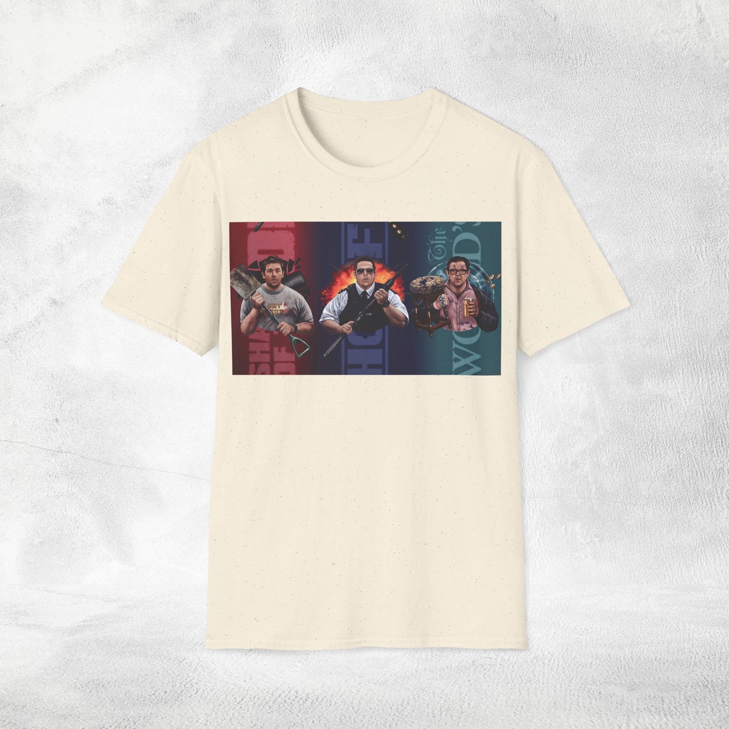 Unisex movie shirt Cornetto trilogy