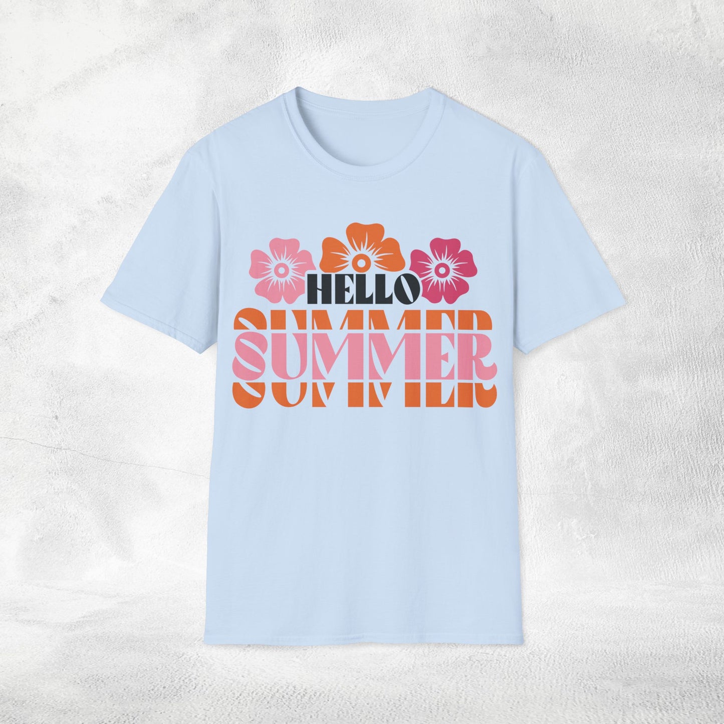 women's shirt hello summer