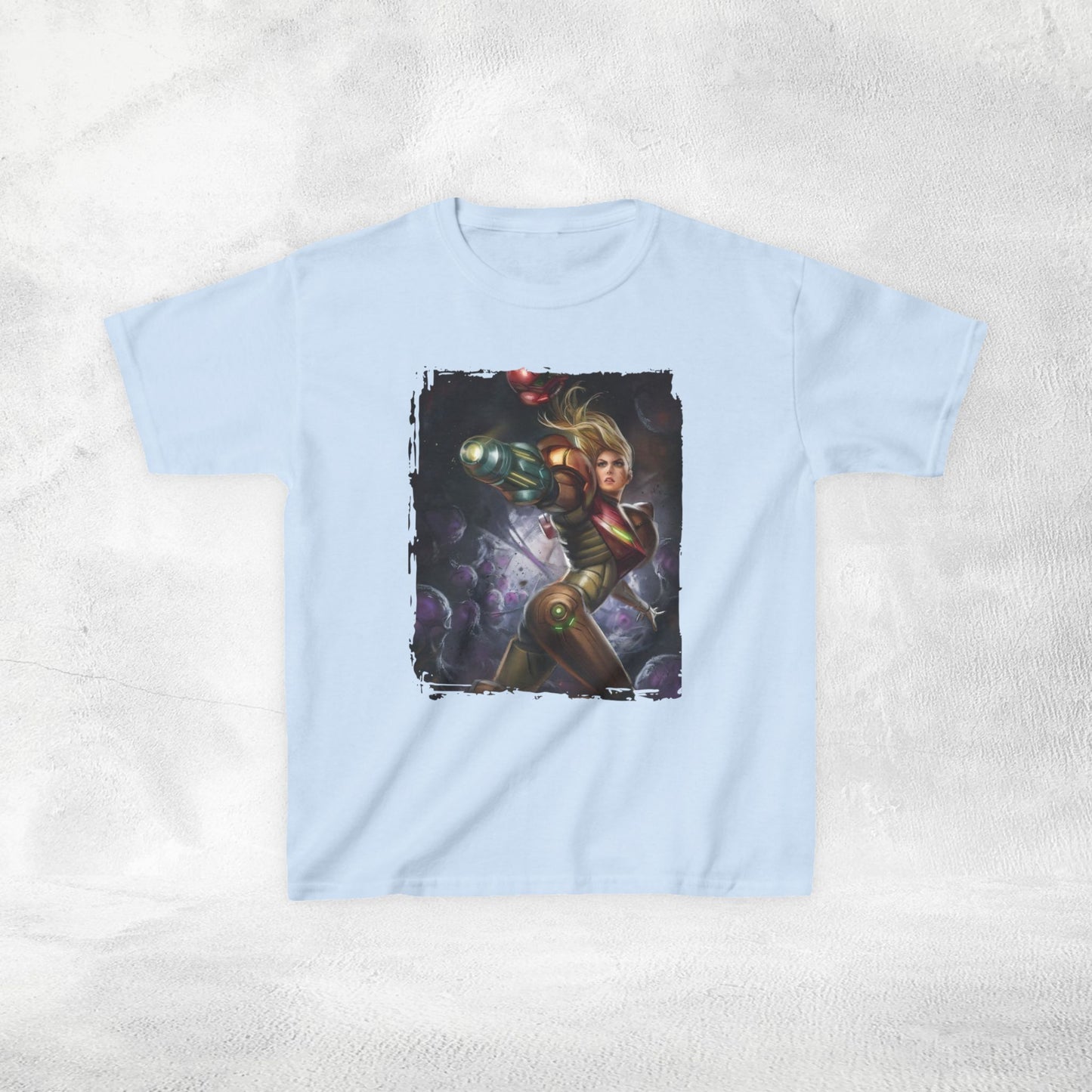 Kids gaming shirt Samus Aran