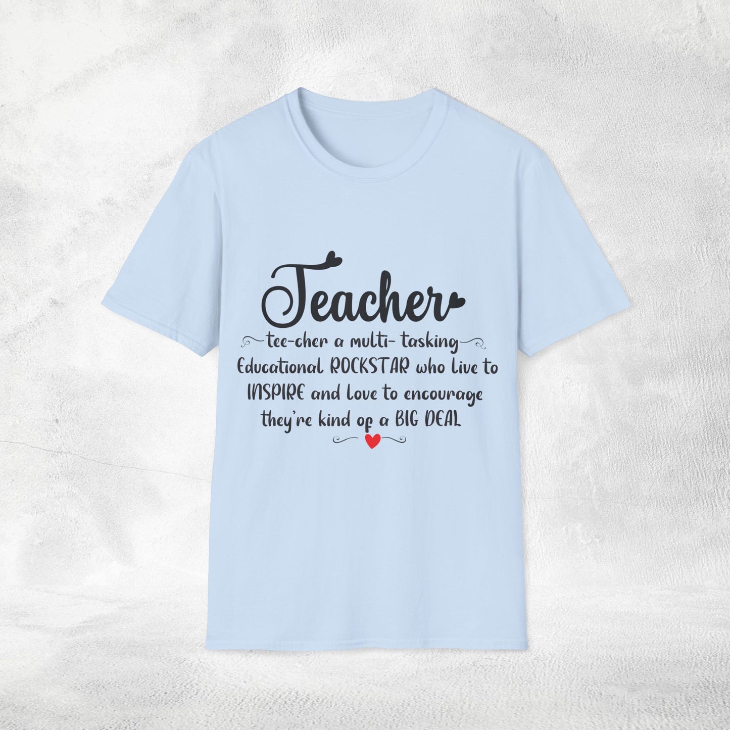 teacher shirt Rockstar