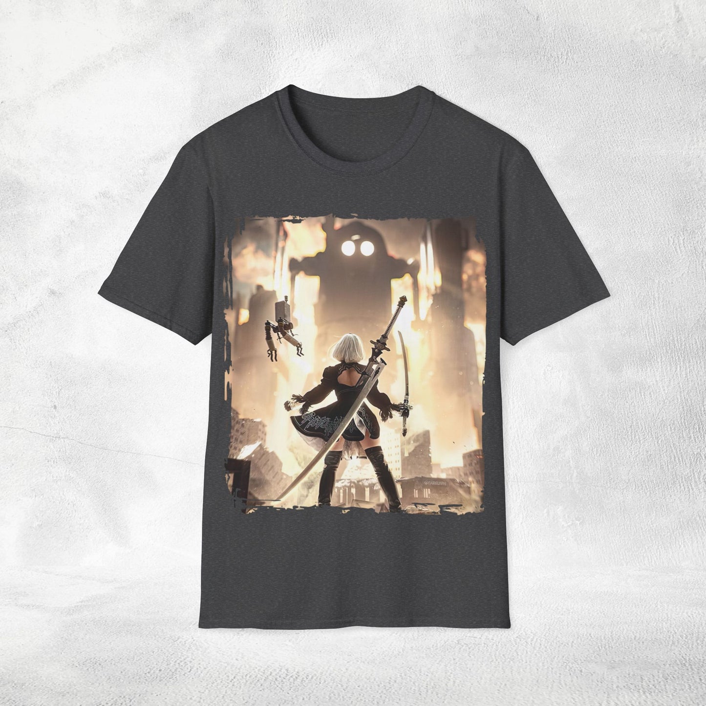 Unisex gaming shirt 2B / Nier Automata / Nier Replica