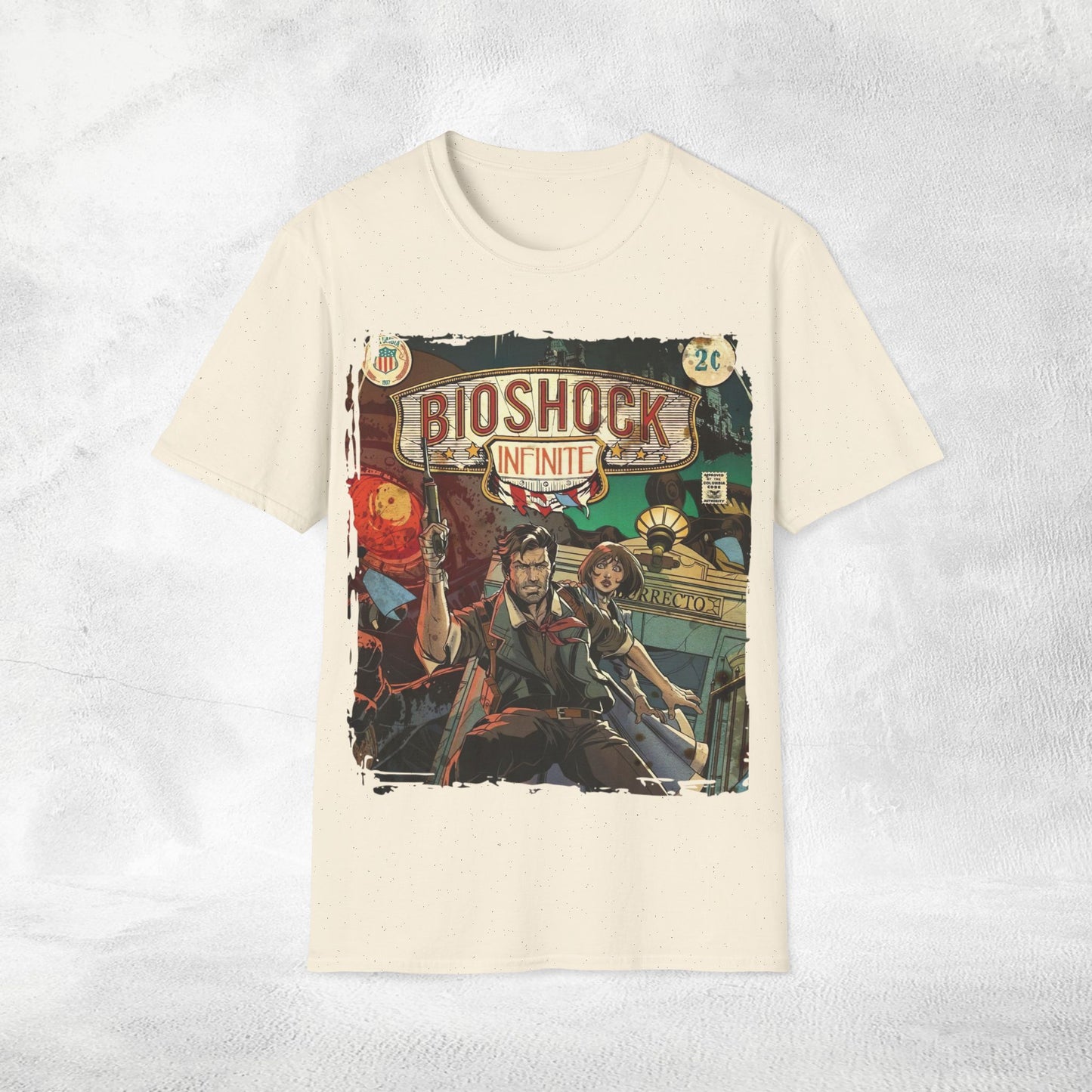 Unisex gaming shirt Bioshock Infinite